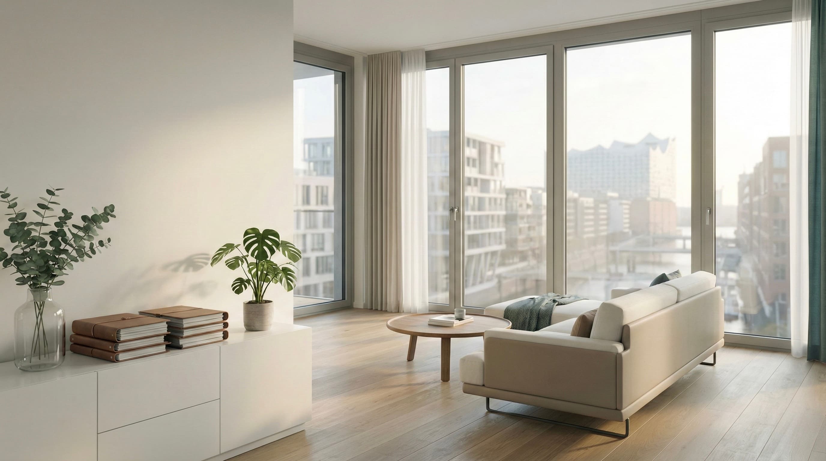 Modernes Apartment in Hamburg HafenCity